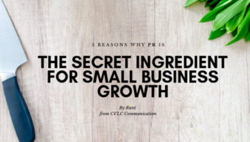CVLC Blog Featured Image Reasons why Public Relations PR is the Secret Ingredient for Small Business growth 01 1